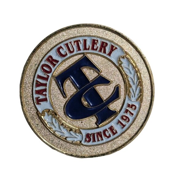 Smith & Wesson Salutes America Taylor Cutlery Challenge Coin 1975 Collectible 🇺 - Picture 3 of 7